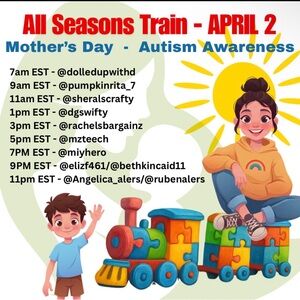 All Seasons Train Show Flyer w/@bethkincaid11